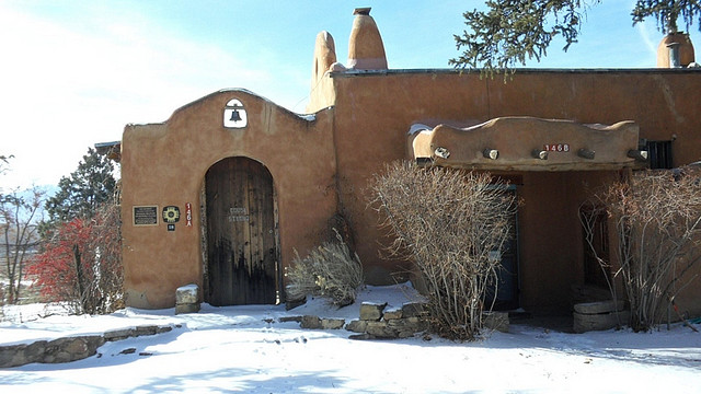 Couse, Eanger Irving, House and Studio--Sharp, Joseph Henry, Studios, Taos