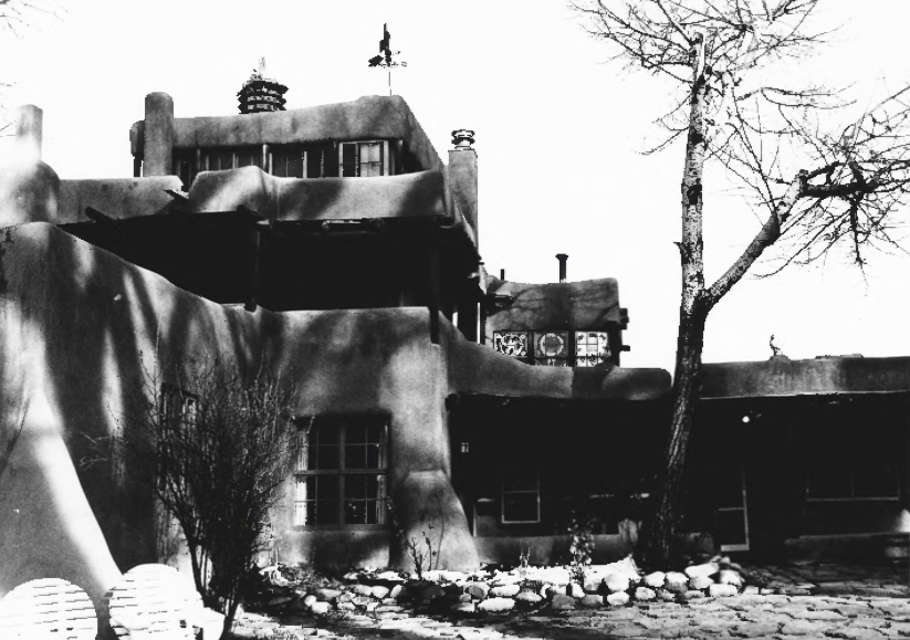 Luhan, Mabel Dodge, House, Taos, NM